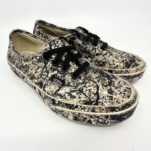 Vans x MoMA Jackson Pollock Authentic Shoes Men’s Size 5 Women’s Size 6.5